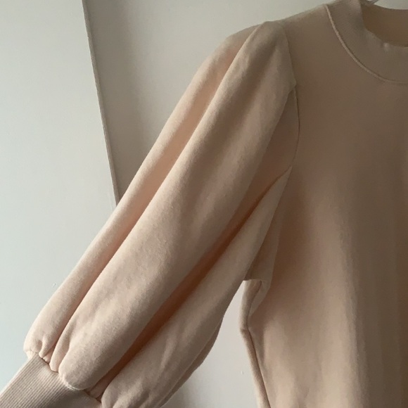 Nation LTD Mandi Puff Sleeve Sweatshirt in Antique S - Picture 6 of 10